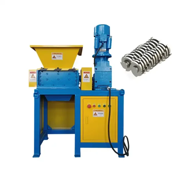 Small Home Use Metal Shredder Machine, Automatic Single Shaft Shredder For Plastic And Metal, Model D300