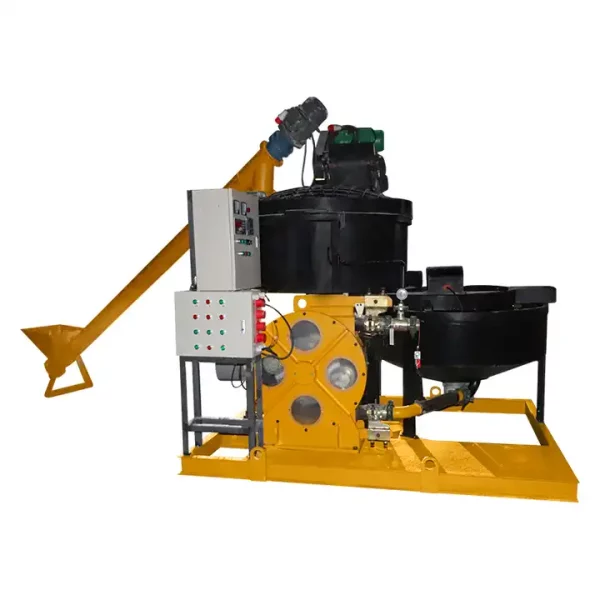 Concrete Making Machine, 600L Mixer Volume, 6 Bar Air pressure.