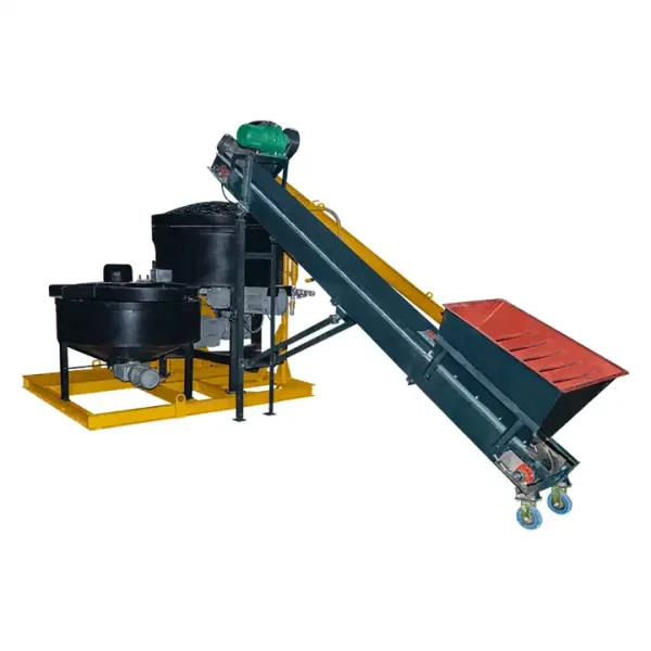 Concrete Making Machine, 600L Mixer Volume, 6 Bar Air pressure.