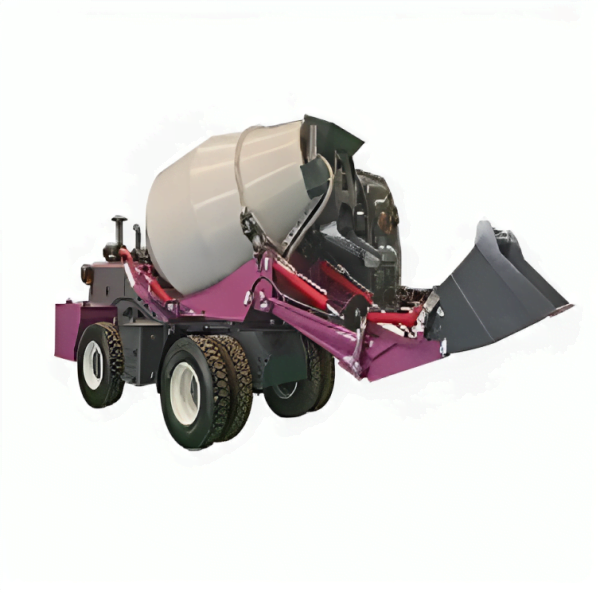 3500L Concrete Mixer Truck Machine with Self Loading System