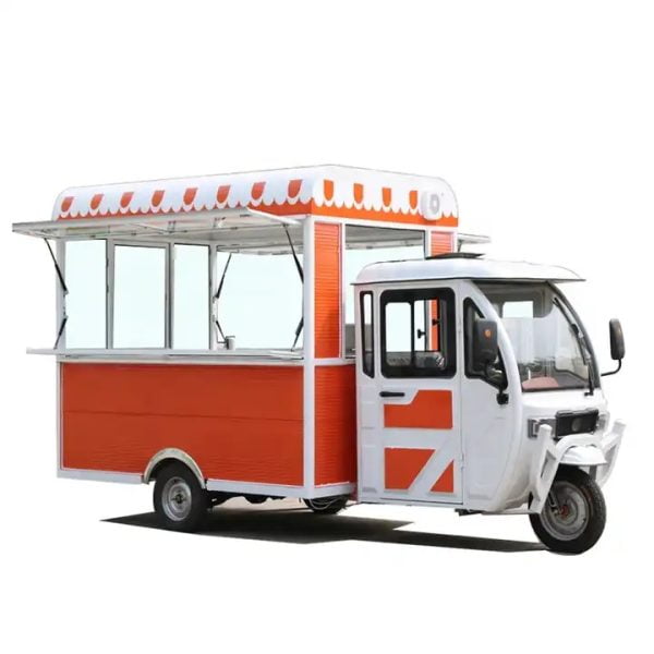 Renco Three Wheel Food Cart, Food Trailer, Mobile Kitchen, Mobile Food Truck
