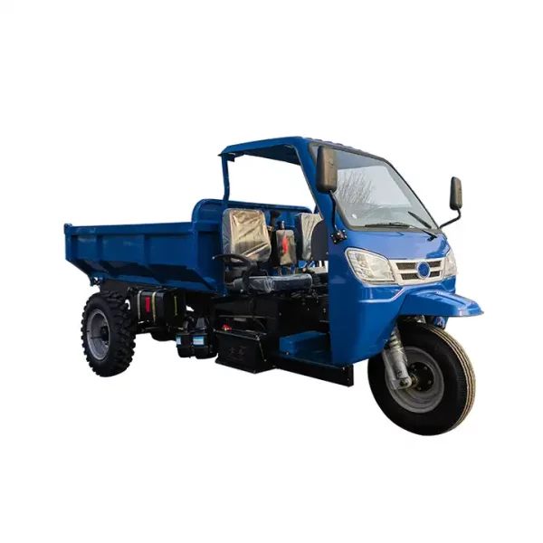 2 Ton Diesel Engine Tricycles Farm Dumper 1700kg Loading Capacity