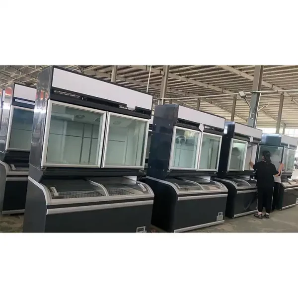 Chest Horizontal Island Freezer – Supermarket Refrigeration