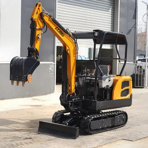 1.5 Ton Zero Tail Mini Crawler Excavator-Ltmg-trp757