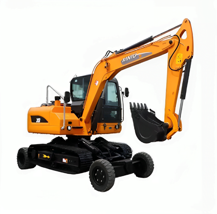 8 Ton Small Crawler and Wheel Driven Excavator - Xiniu X9 | Renco