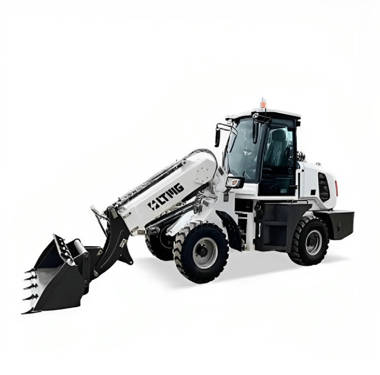 Telescopic Loader, 1 ton, 2300mm Bucket Width, 3750/2860mm Dumping ...