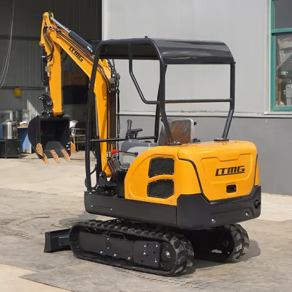 1.5 Ton Zero Tail Mini Crawler Excavator-Ltmg-trp757