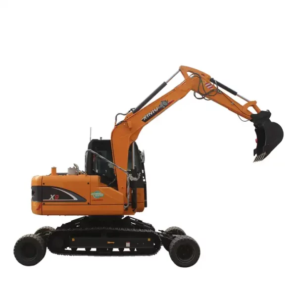9 Ton Crawler And Wheel Driven Excavator Digger – Xiniu X11