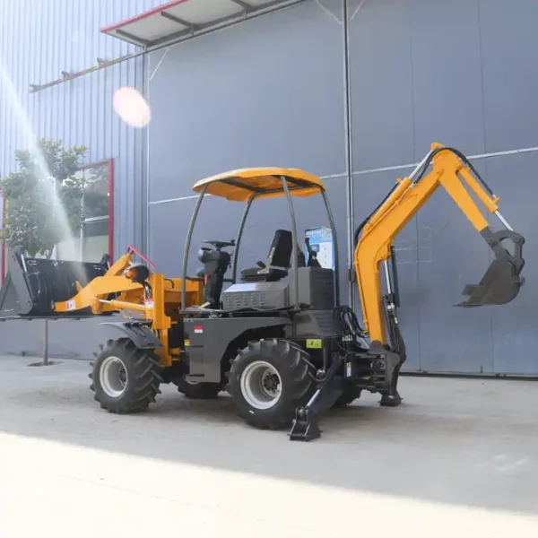 Affordable Mini Front End Loader Excavator And Digger Combined-YLP39
