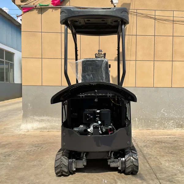 1 Ton Crawler Excavator, Thumb Bucket Mini Digger Excavator, Perfect For Construction Work And Home Use-TMPT56