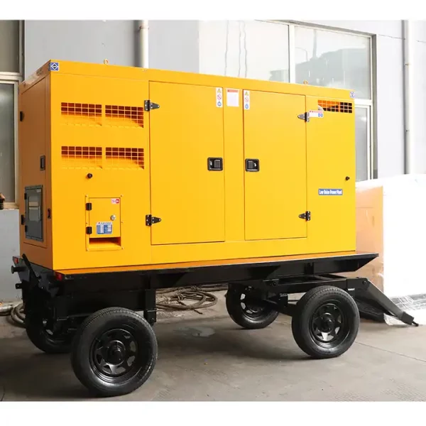 100kVA Perkins Engine Powered Silent Diesel Generator / Trailer-Model TPD50-01E
