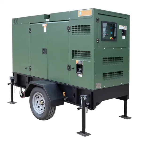 80kVA Silent Diesel Generator, 3-Phase Industrial Generator-TPT91