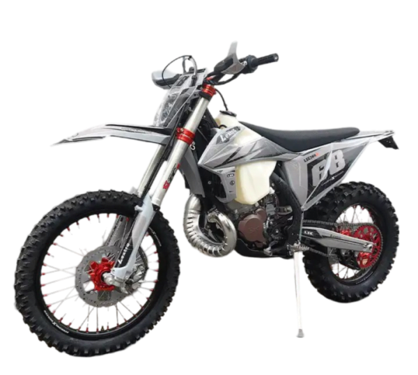 300cc Dirt Bike Single Cylinder 2 Stroke Water cooled Engine.