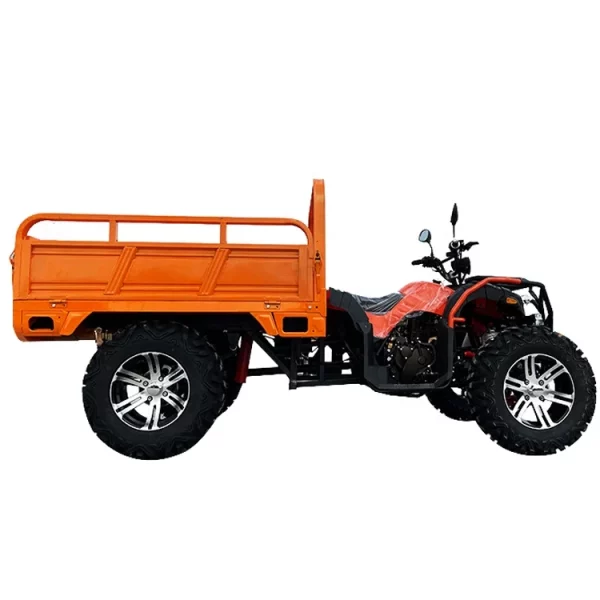 Four Wheel Drive Utility ATV Cargo Truck, Maximum Speed 75-100Km/h