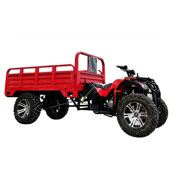 Four Wheel Drive Utility ATV Cargo Truck, Maximum Speed 75-100Km/h