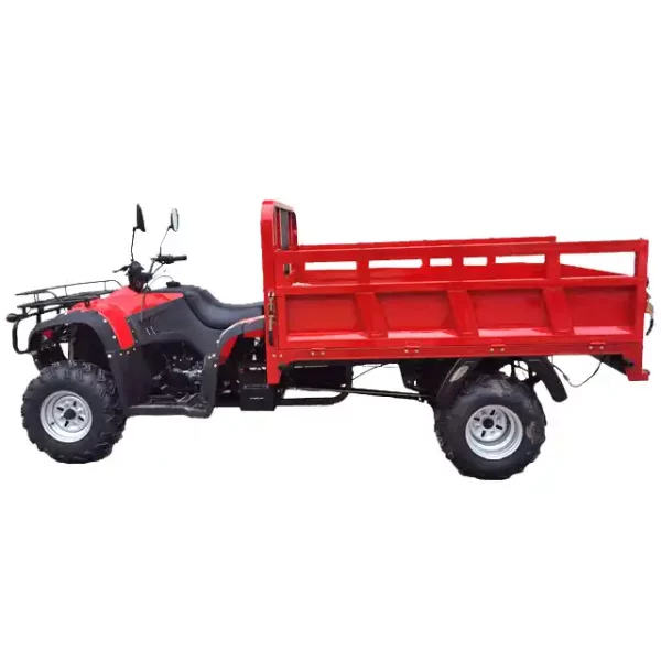 All Terrain Farm ATV With Cargo Box.