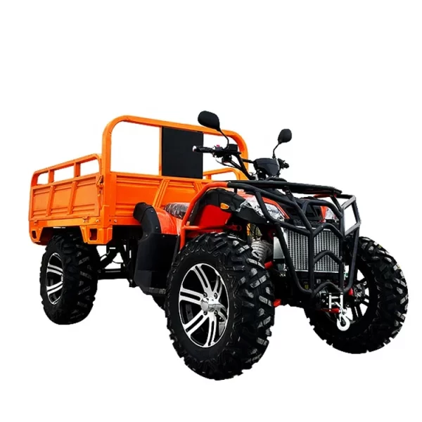 Four Wheel Drive Utility ATV Cargo Truck, Maximum Speed 75-100Km/h