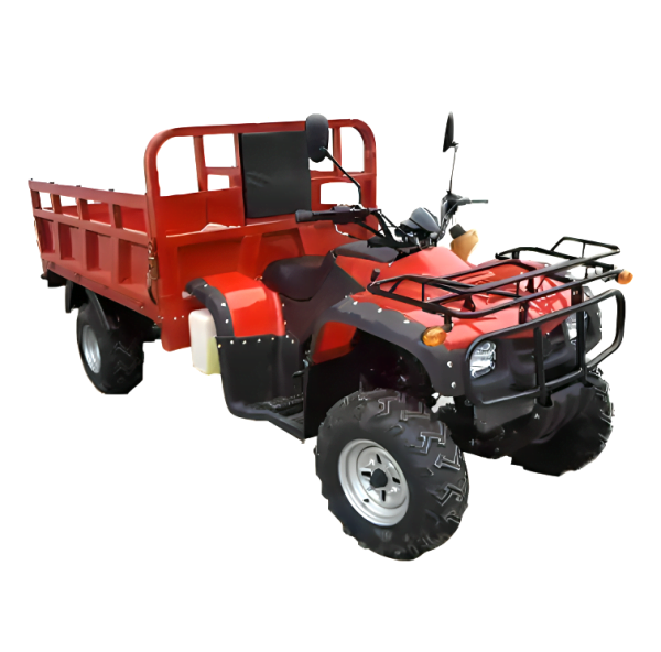 All Terrain Farm ATV With Cargo Box.