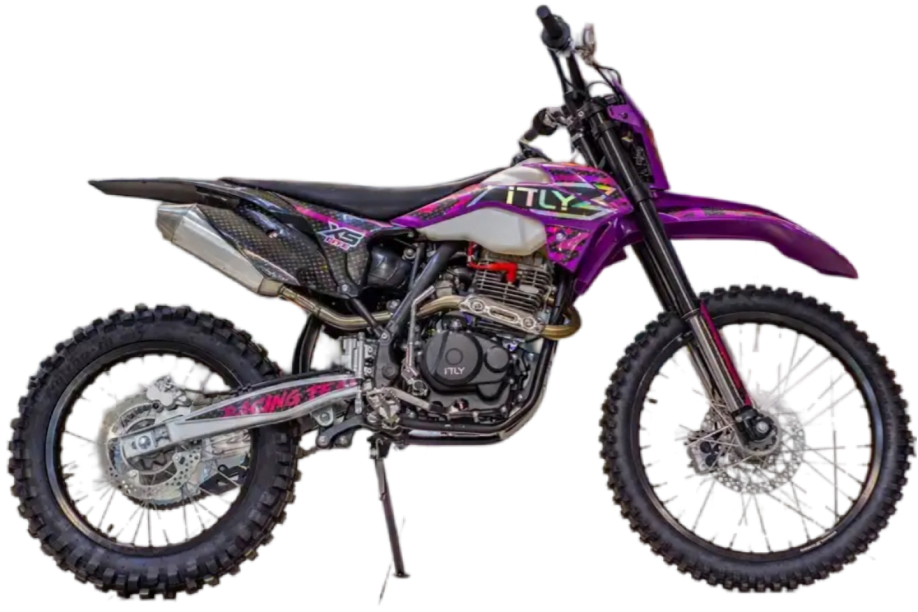 Air Cooled Offroad 250cc Dirt Bike, 4 Stroke Adult Pit Bike