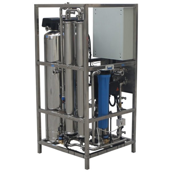 500 LPH Stainless Steel Alkaline RO Water Purifier – Industrial Reverse Osmosis Desalination System