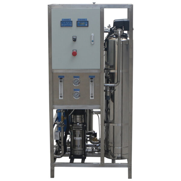 500 LPH Stainless Steel Alkaline RO Water Purifier – Industrial Reverse Osmosis Desalination System